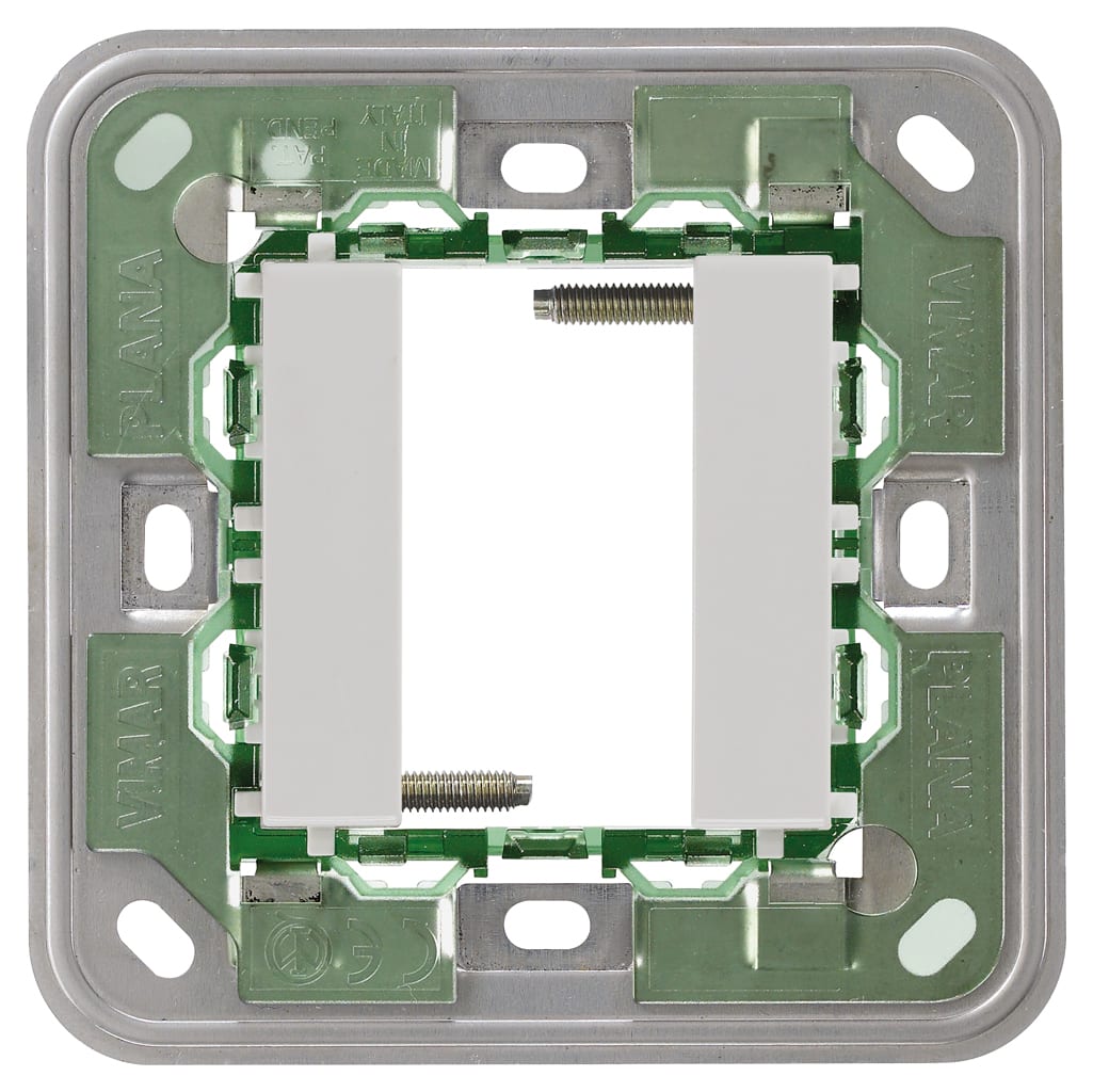 VIMAR SPA VIW14606.SL SUPPORTO 1M BS SILVER