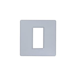 VIMAR S.P.A. - VIW14641.20 PLACCA 1M ARGENTO OPACO