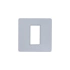 VIMAR SPA - VIW14641.20 Placca 1M argento opaco