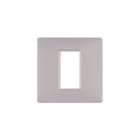 VIMAR SPA - VIW14641.21 PLACCA 1M NICHEL OPACO