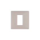 VIMAR SPA - VIW14641.22 PLACCA 1M CHAMPAGNE OPACO