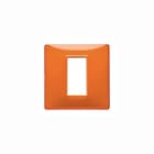 VIMAR SPA - VIW14641.48 PLACCA 1M REFLEX ARANCIO
