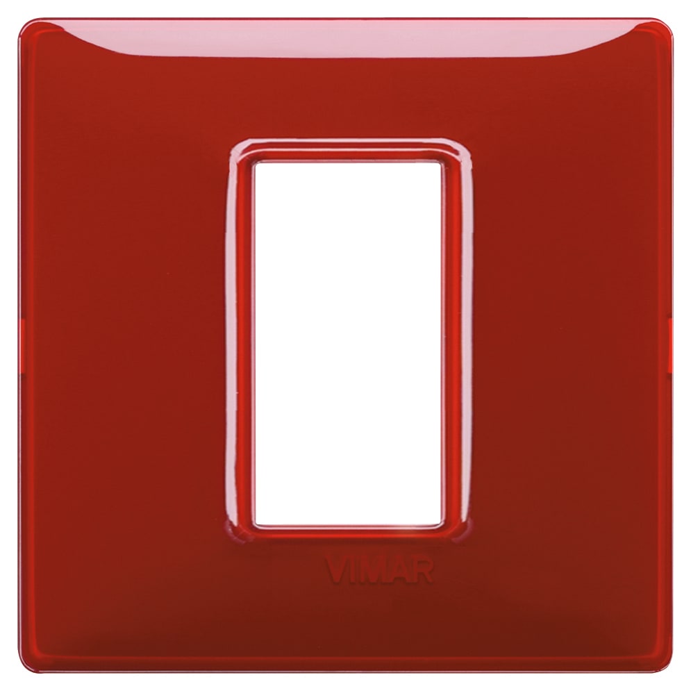 VIMAR S.P.A. - VIW14641.51 PLACCA 1M REFLEX RUBINO