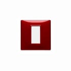 VIMAR SPA - VIW14641.51 PLACCA 1M REFLEX RUBINO