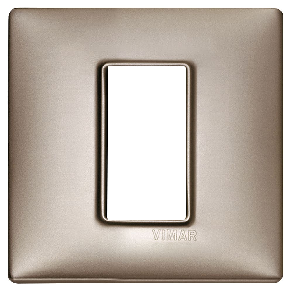VIMAR SPA VIW14641.74 PLACCA 1M NICHEL PERLATO