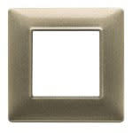 VIMAR S.P.A. - VIW14642.70 PLACCA 2M BRONZO METALLIZZATO