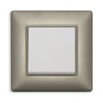 VIMAR S.P.A. - VIW14642.74 PLACCA 2M NICHEL PERLATO