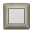 VIMAR SPA - VIW14642.74 Placca 2M nichel perlato