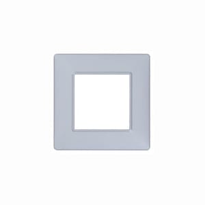 VIMAR S.P.A. - VIW14642.20 PLACCA 2M ARGENTO OPACO