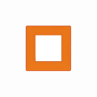 VIMAR SPA - VIW14642.48 PLACCA 2M REFLEX ARANCIO