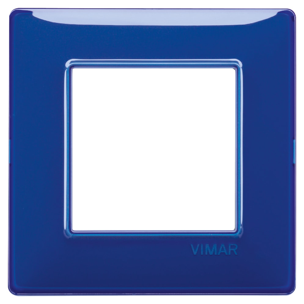 VIMAR S.P.A. - VIW14642.50 PLACCA 2M REFLEX ZAFFIRO