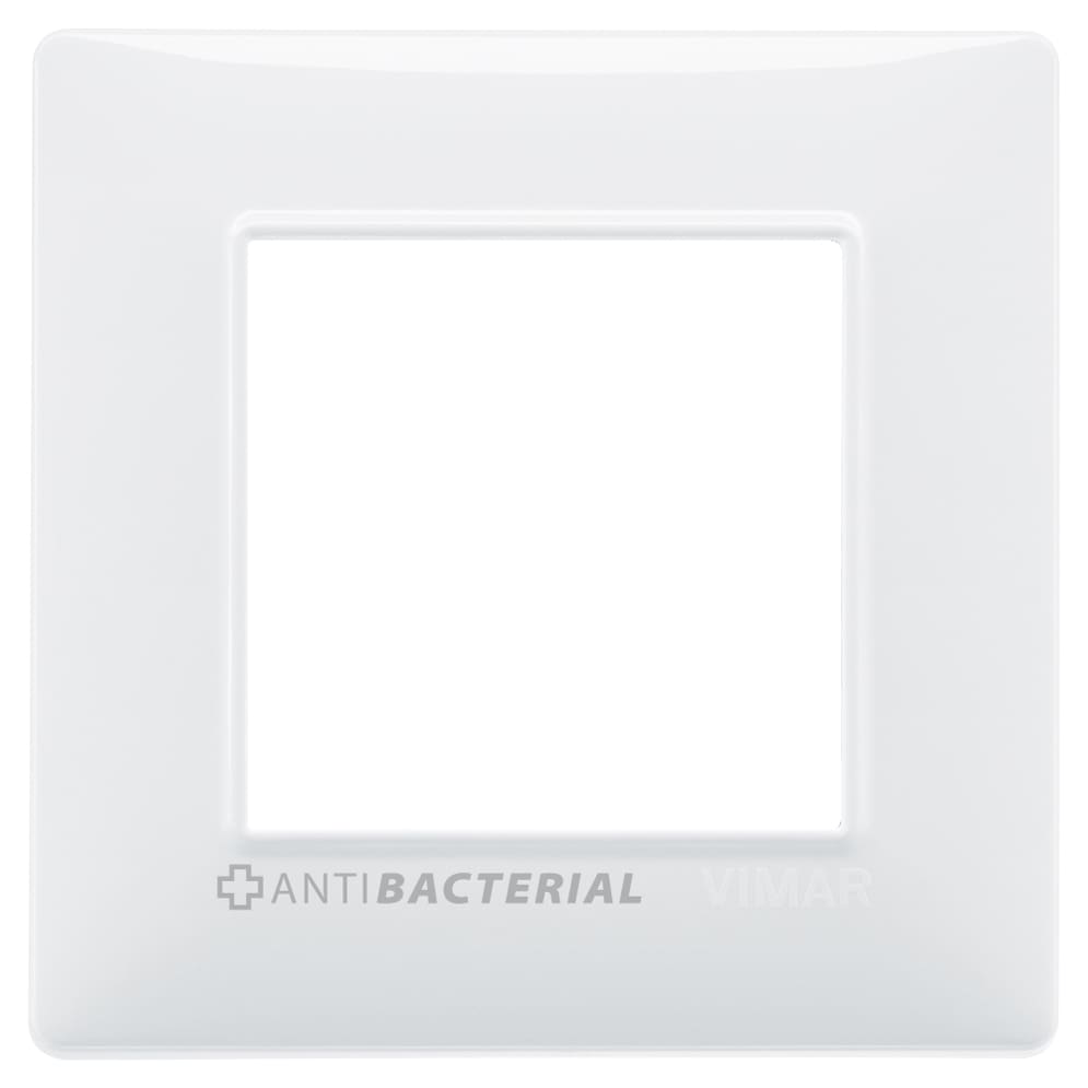VIMAR SPA VIW14642.AB.01 PLACCA 2M ANTIBATTERICO BIANCO