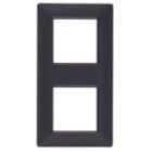 VIMAR SPA - VIW14643.05 PLACCA 4M (2+2) INT71 NERO