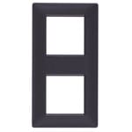 VIMAR S.P.A. - VIW14643.05 PLACCA 4M (2+2) INT71 NERO