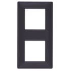 VIMAR SPA - VIW14643.05 Placca 4M (2+2) int71 nero