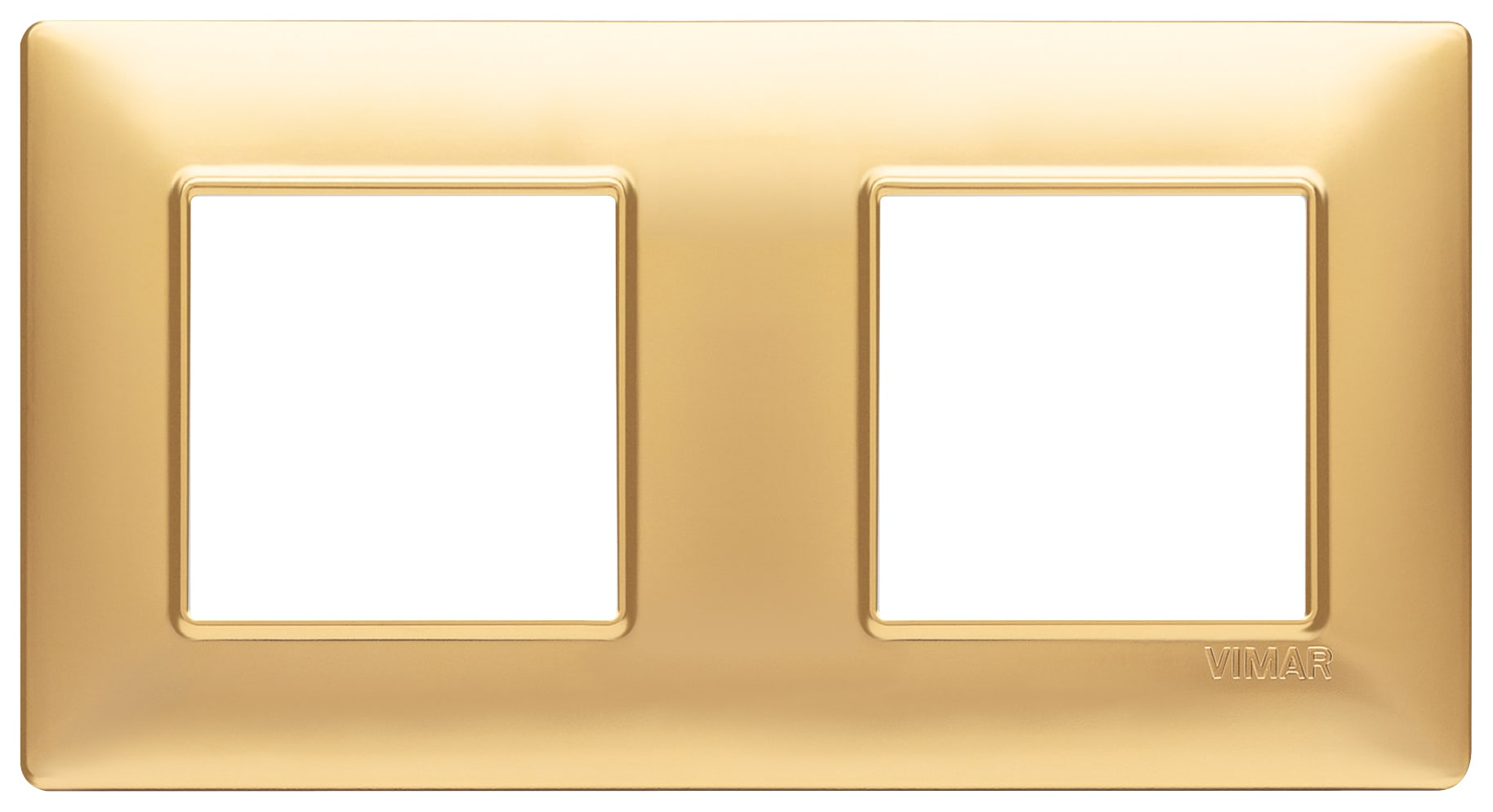 VIMAR S.P.A. - VIW14643.25 PLACCA 4M (2+2) INT71 ORO OPACO