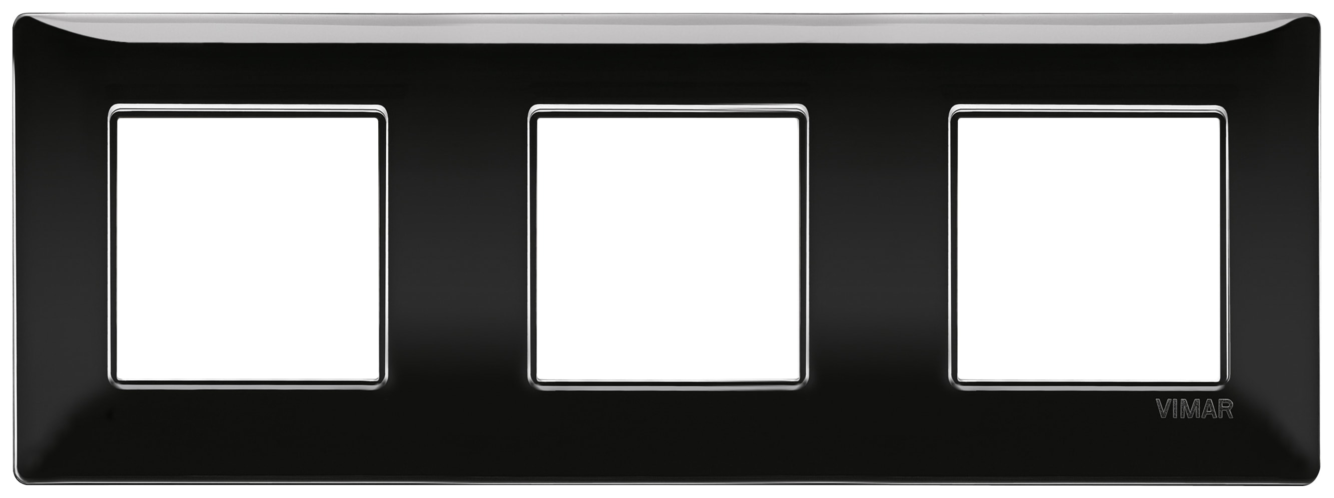 VIMAR S.P.A. - VIW14644.05 PLACCA 6M (2+2+2) INT71 NERO