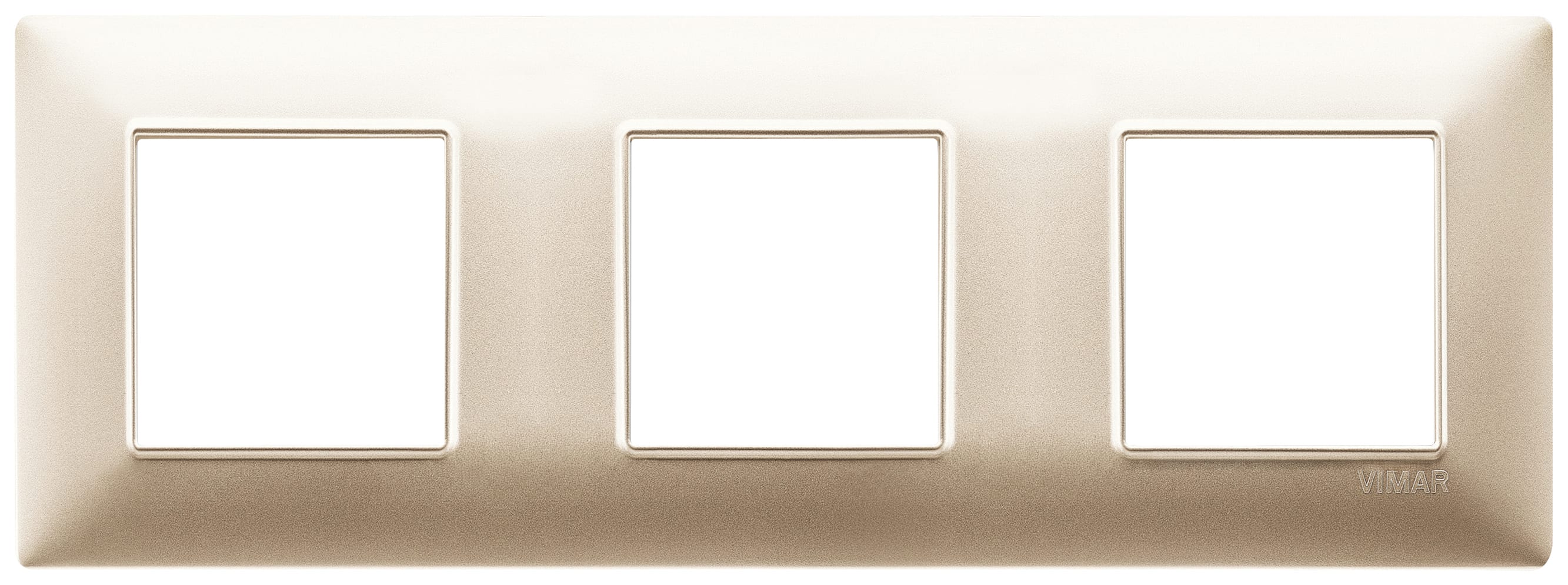 VIMAR S.P.A. - VIW14644.22 PLACCA 6M (2+2+2) INT71CHAMPAGNE OPACO