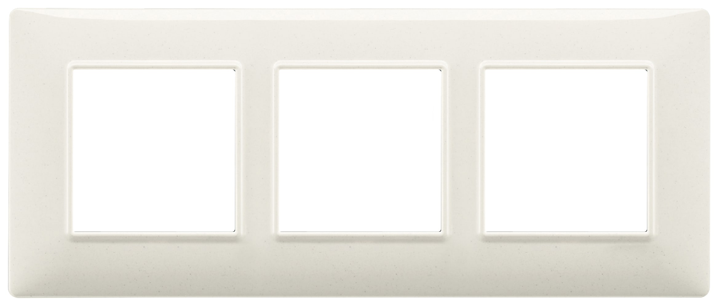 VIMAR S.P.A. - VIW14646.06 Placca 6M (2+2+2) int57 bianco granito