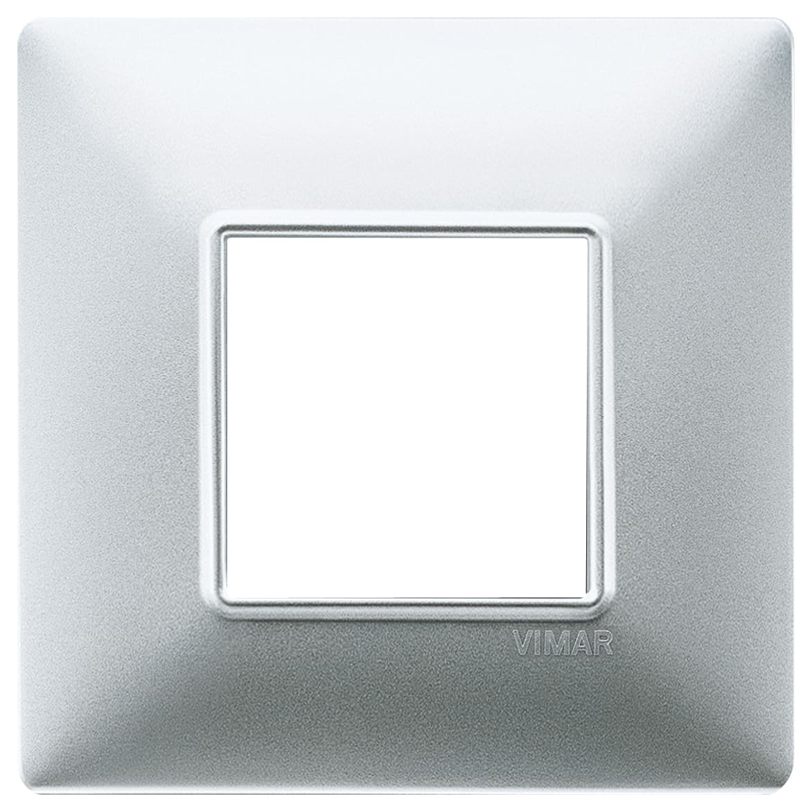 VIMAR SPA VIW14647.20 PLACCA 2M BS ARGENTO OPACO