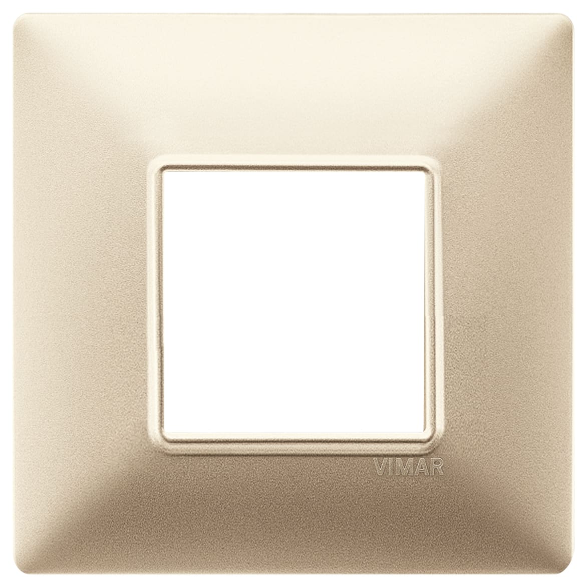 VIMAR SPA VIW14647.22 PLACCA 2M BS CHAMPAGNE OPACO