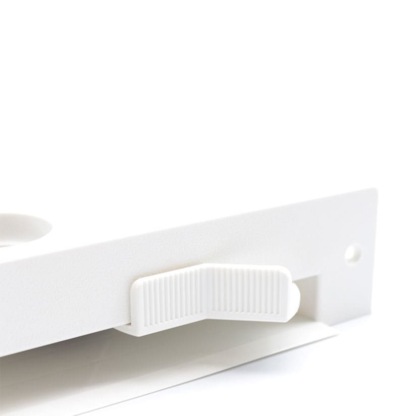 TECNOPLUS SRL - TNP1464.2 PRESA ASPIRANTE A BATTISCOPA BIANCA