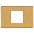 VIMAR SPA - VIW14652.43 PLACCA 2M CENTRALI REFLEX AMBRA