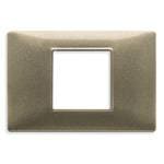 VIMAR S.P.A. - VIW14652.70 PLACCA 2M CENTRALI BRONZO METALLIZZATO