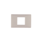 VIMAR SPA - VIW14652.22 PLACCA 2M CENTRALI CHAMPAGNE OPACO