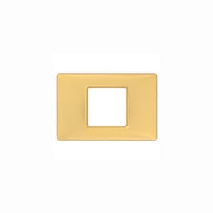 VIMAR S.P.A. - VIW14652.25 PLACCA 2M CENTRALI ORO OPACO