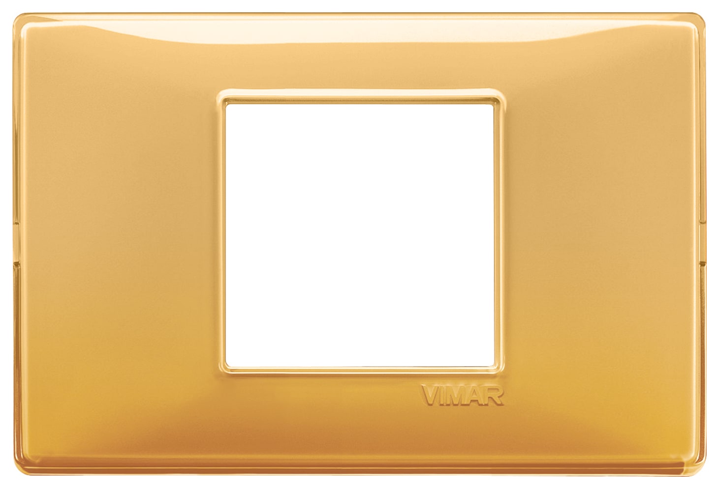 VIMAR S.P.A. - VIW14652.43 PLACCA 2M CENTRALI REFLEX AMBRA