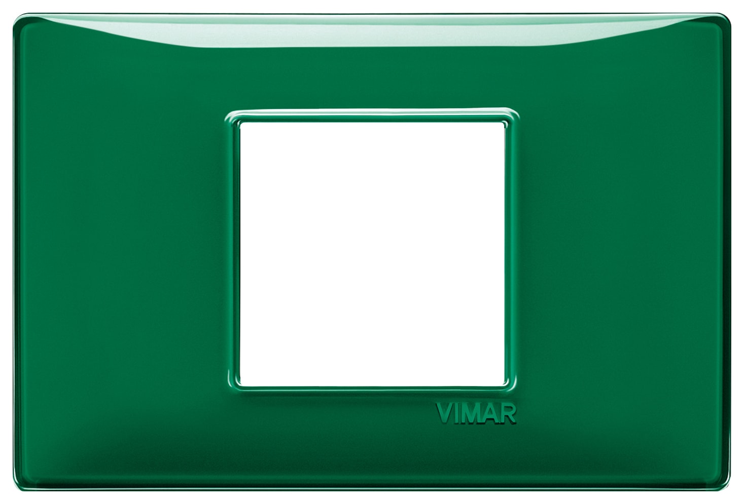 VIMAR S.P.A. - VIW14652.47 PLACCA 2M CENTRALI REFLEX SMERALDO