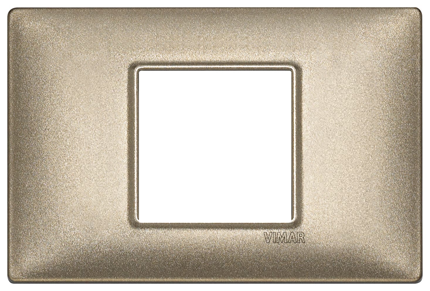 VIMAR S.P.A. - VIW14652.70 PLACCA 2M CENTRALI BRONZO METALLIZZATO
