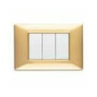 VIMAR SPA - VIW14653.24 PLACCA 3M ORO LUCIDO