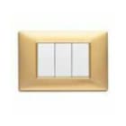 VIMAR SPA - VIW14653.25 PLACCA 3M ORO OPACO