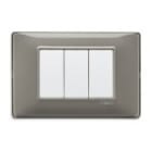 VIMAR SPA - VIW14653.40 Placca 3M Reflex cenere