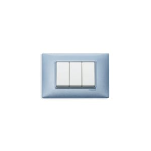 VIMAR SPA VIW14653.73 PLACCA 3M BLU METALLIZZATO