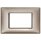 VIMAR SPA - VIW14653.74 PLACCA 3M NICHEL PERLATO