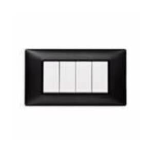 VIMAR S.P.A. - VIW14654.05 PLACCA 4M NERO