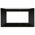 VIMAR SPA - VIW14654.05 PLACCA 4M NERO