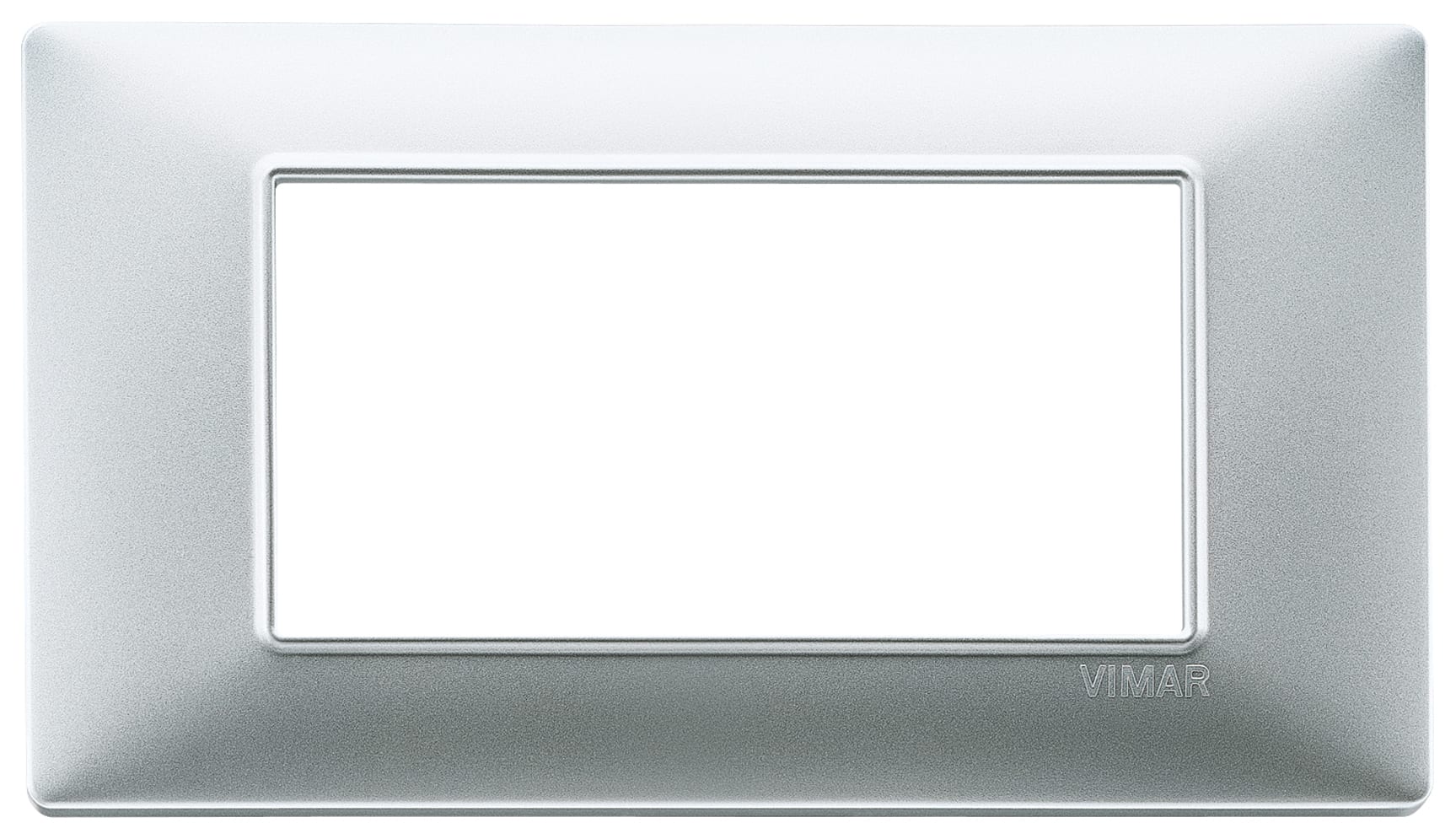 VIMAR S.P.A. - VIW14654.20 PLACCA 4M ARGENTO OPACO