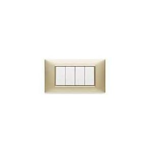VIMAR S.P.A. - VIW14654.22 PLACCA 4M CHAMPAGNE OPACO