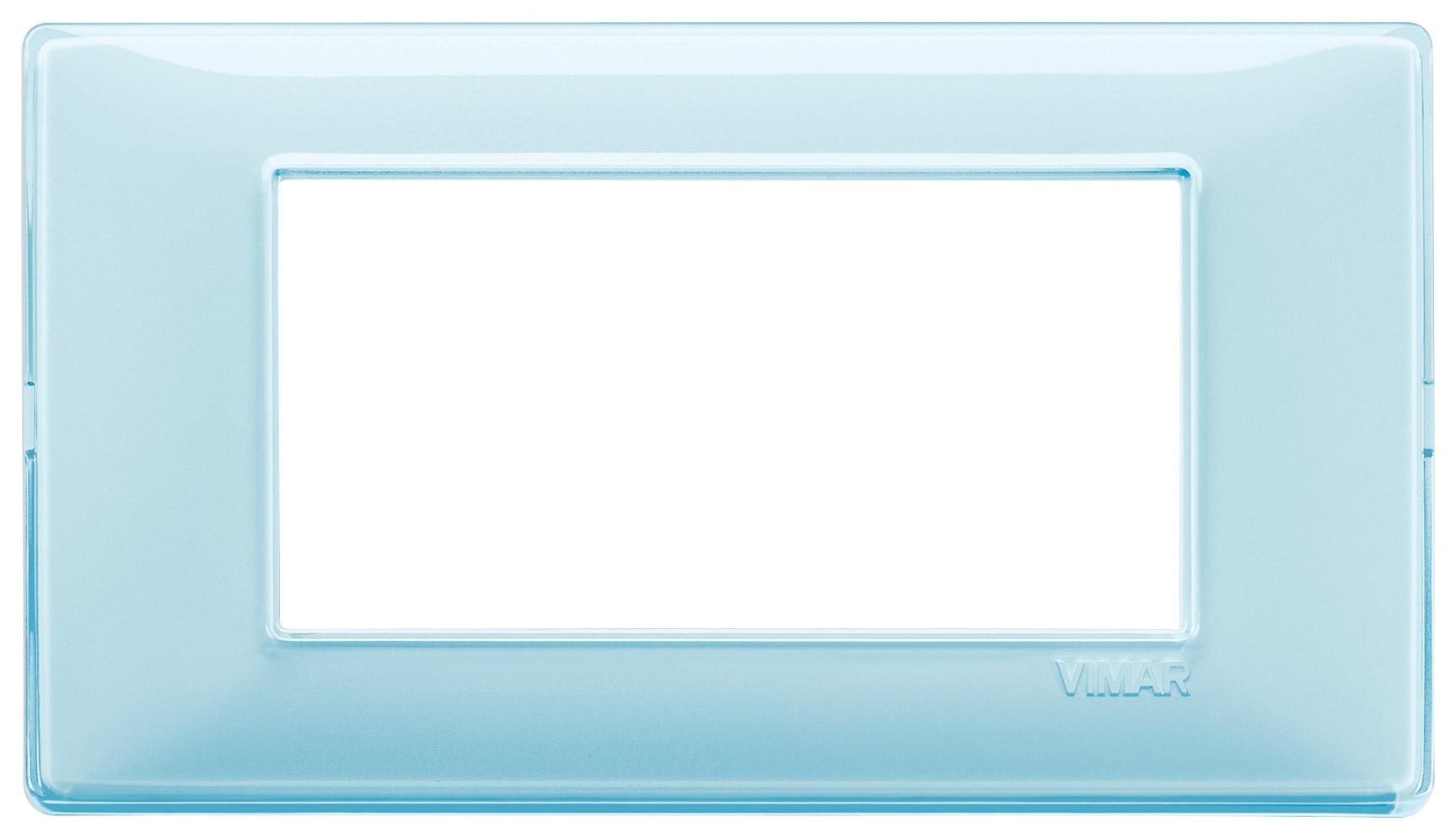 VIMAR S.P.A. - VIW14654.45 PLACCA 4M REFLEX ACQUA