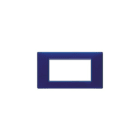 VIMAR SPA - VIW14654.50 PLACCA 4M REFLEX ZAFFIRO