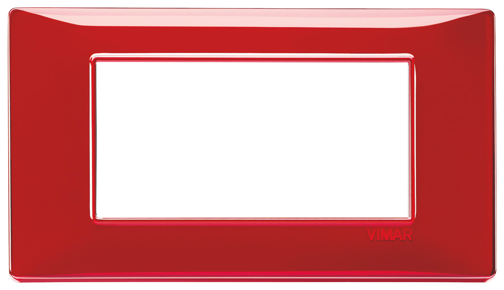 VIMAR S.P.A. - VIW14654.51 PLACCA 4M REFLEX RUBINO