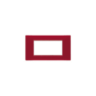 VIMAR SPA - VIW14654.51 PLACCA 4M REFLEX RUBINO