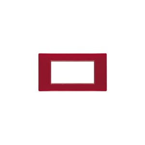 VIMAR S.P.A. - VIW14654.51 PLACCA 4M REFLEX RUBINO