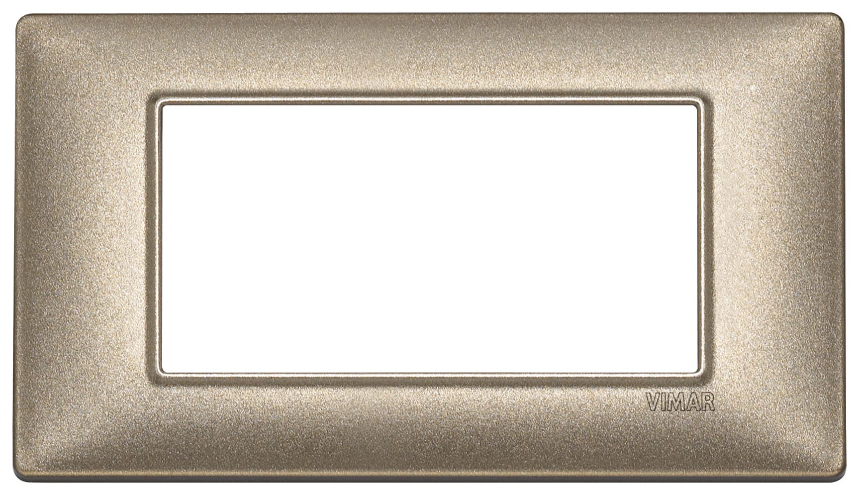 VIMAR S.P.A. - VIW14654.70 PLACCA 4M BRONZO METALLIZZATO