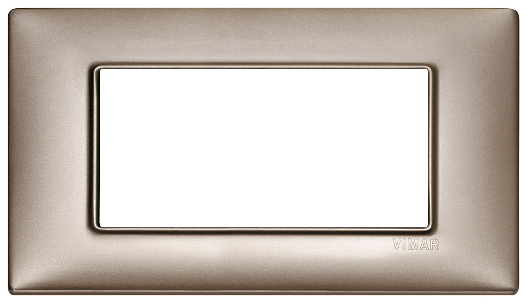VIMAR SPA VIW14654.74 PLACCA 4M NICHEL PERLATO