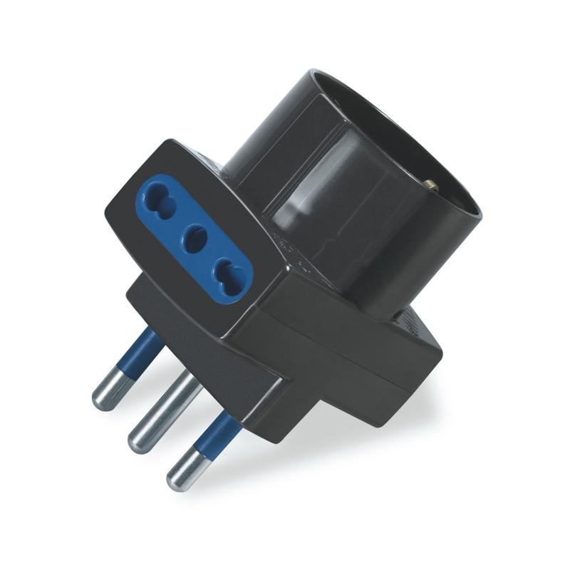 SCAME PARRE S.P.A. - SCA146.559/N ADATTATORE BLUELINE P30+2BIV. 2P+T16A NR